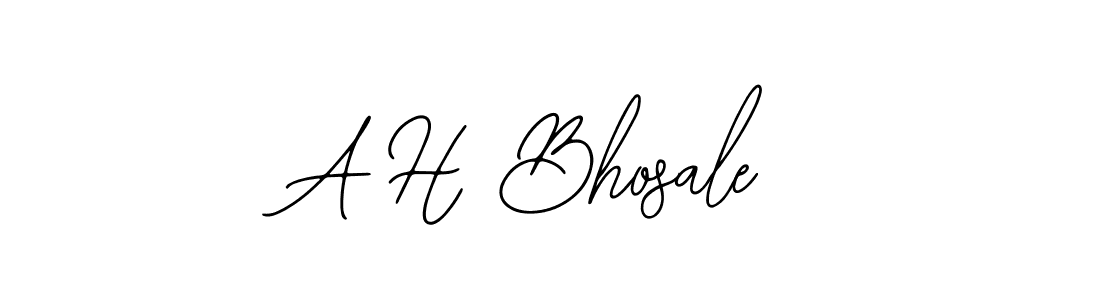 You can use this online signature creator to create a handwritten signature for the name A H Bhosale. This is the best online autograph maker. A H Bhosale signature style 12 images and pictures png