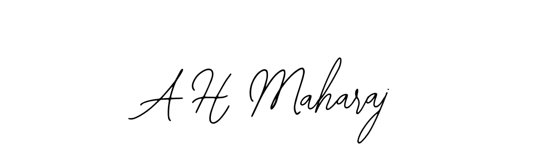 Check out images of Autograph of A H Maharaj name. Actor A H Maharaj Signature Style. Bearetta-2O07w is a professional sign style online. A H Maharaj signature style 12 images and pictures png