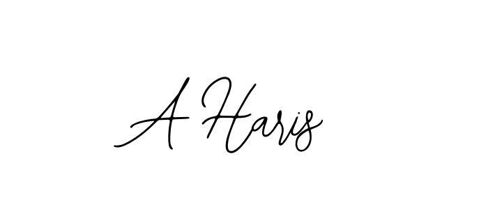 Create a beautiful signature design for name A Haris. With this signature (Bearetta-2O07w) fonts, you can make a handwritten signature for free. A Haris signature style 12 images and pictures png