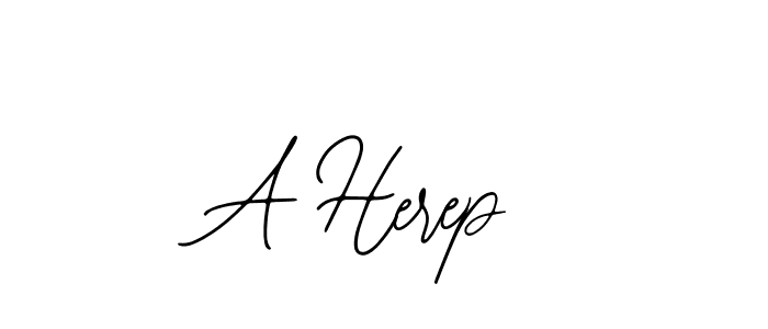 The best way (Bearetta-2O07w) to make a short signature is to pick only two or three words in your name. The name A Herep include a total of six letters. For converting this name. A Herep signature style 12 images and pictures png