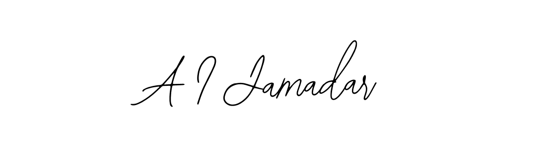 Also we have A I Jamadar name is the best signature style. Create professional handwritten signature collection using Bearetta-2O07w autograph style. A I Jamadar signature style 12 images and pictures png