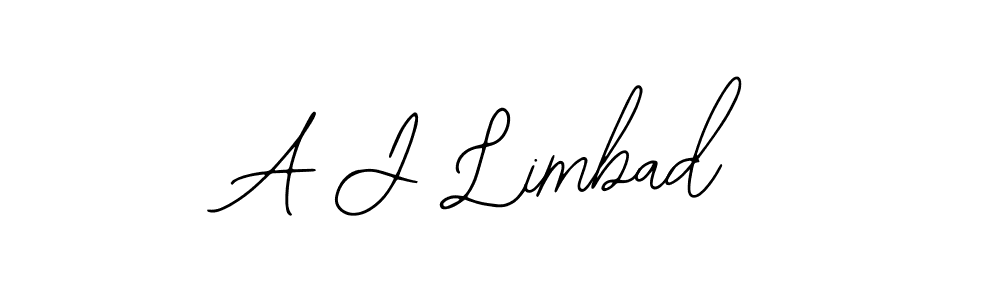 It looks lik you need a new signature style for name A J Limbad. Design unique handwritten (Bearetta-2O07w) signature with our free signature maker in just a few clicks. A J Limbad signature style 12 images and pictures png