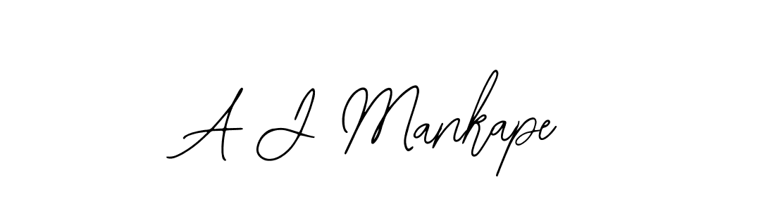 Make a short A J Mankape signature style. Manage your documents anywhere anytime using Bearetta-2O07w. Create and add eSignatures, submit forms, share and send files easily. A J Mankape signature style 12 images and pictures png