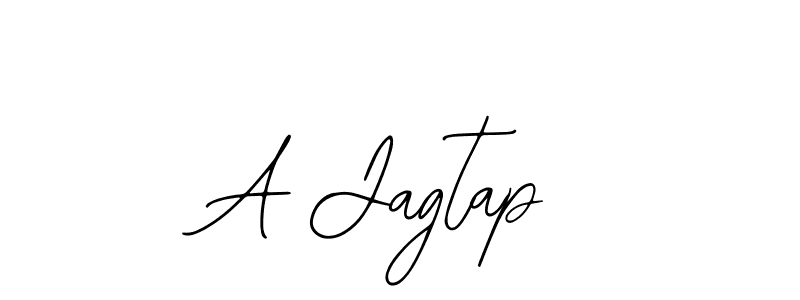 Also You can easily find your signature by using the search form. We will create A Jagtap name handwritten signature images for you free of cost using Bearetta-2O07w sign style. A Jagtap signature style 12 images and pictures png