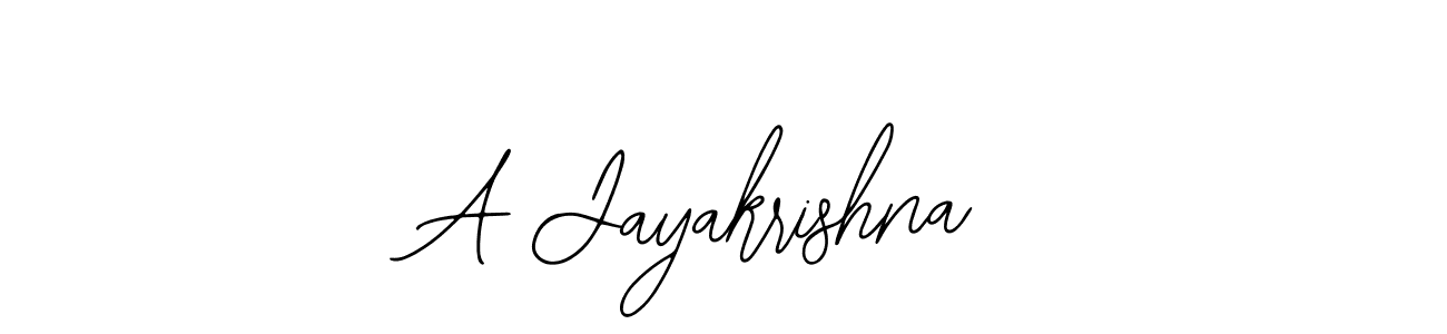 Make a beautiful signature design for name A Jayakrishna. With this signature (Bearetta-2O07w) style, you can create a handwritten signature for free. A Jayakrishna signature style 12 images and pictures png