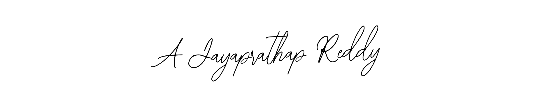 It looks lik you need a new signature style for name A Jayaprathap Reddy. Design unique handwritten (Bearetta-2O07w) signature with our free signature maker in just a few clicks. A Jayaprathap Reddy signature style 12 images and pictures png