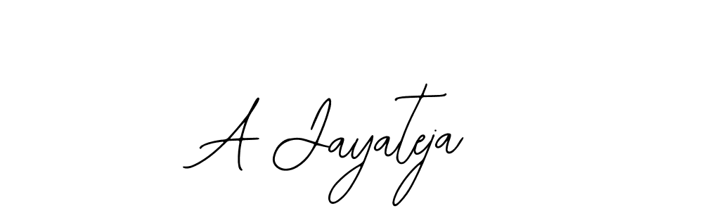 It looks lik you need a new signature style for name A Jayateja. Design unique handwritten (Bearetta-2O07w) signature with our free signature maker in just a few clicks. A Jayateja signature style 12 images and pictures png