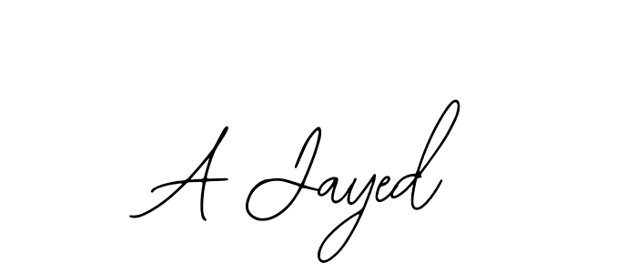 It looks lik you need a new signature style for name A Jayed. Design unique handwritten (Bearetta-2O07w) signature with our free signature maker in just a few clicks. A Jayed signature style 12 images and pictures png