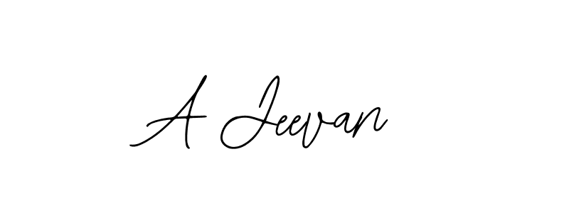 if you are searching for the best signature style for your name A Jeevan. so please give up your signature search. here we have designed multiple signature styles  using Bearetta-2O07w. A Jeevan signature style 12 images and pictures png