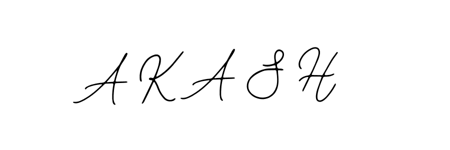 Design your own signature with our free online signature maker. With this signature software, you can create a handwritten (Bearetta-2O07w) signature for name A K A S H. A K A S H signature style 12 images and pictures png