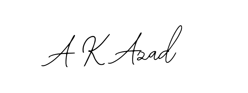 How to make A K Azad signature? Bearetta-2O07w is a professional autograph style. Create handwritten signature for A K Azad name. A K Azad signature style 12 images and pictures png