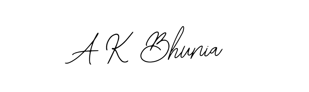 How to Draw A K Bhunia signature style? Bearetta-2O07w is a latest design signature styles for name A K Bhunia. A K Bhunia signature style 12 images and pictures png