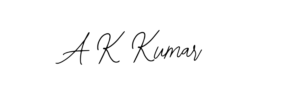 Also You can easily find your signature by using the search form. We will create A K Kumar name handwritten signature images for you free of cost using Bearetta-2O07w sign style. A K Kumar signature style 12 images and pictures png