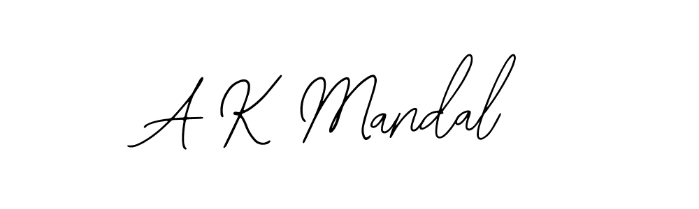 How to Draw A K Mandal signature style? Bearetta-2O07w is a latest design signature styles for name A K Mandal. A K Mandal signature style 12 images and pictures png