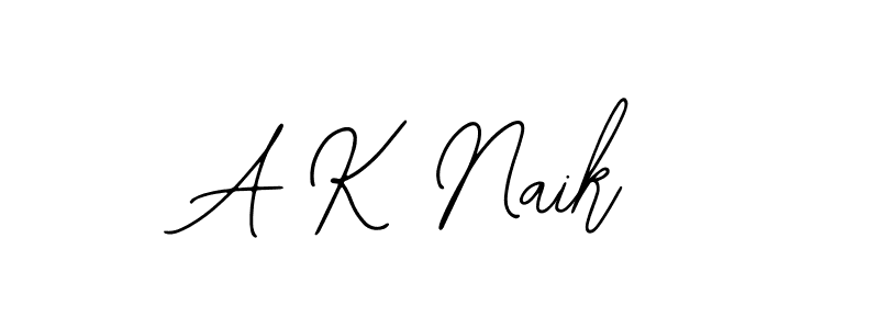 How to Draw A K Naik signature style? Bearetta-2O07w is a latest design signature styles for name A K Naik. A K Naik signature style 12 images and pictures png