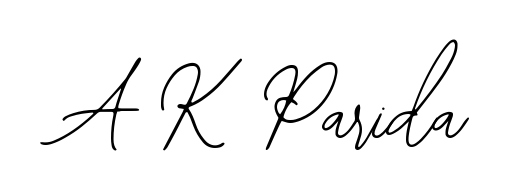 Looking for an artistic signature for A K Parida? The Bearetta-2O07w calligraphy style gives a sophisticated flow suitable for business cards and emails. A K Parida signature style 12 images and pictures png
