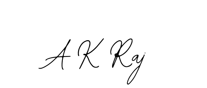 Create a beautiful signature design for name A K Raj. With this signature (Bearetta-2O07w) fonts, you can make a handwritten signature for free. A K Raj signature style 12 images and pictures png