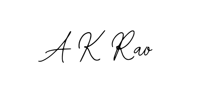 Also we have A K Rao name is the best signature style. Create professional handwritten signature collection using Bearetta-2O07w autograph style. A K Rao signature style 12 images and pictures png