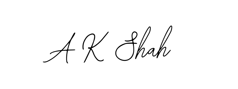 It looks lik you need a new signature style for name A K Shah. Design unique handwritten (Bearetta-2O07w) signature with our free signature maker in just a few clicks. A K Shah signature style 12 images and pictures png