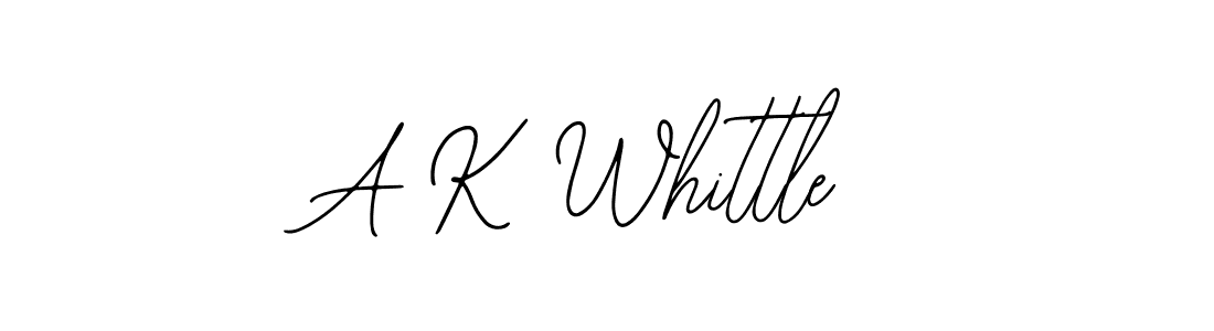 Use a signature maker to create a handwritten signature online. With this signature software, you can design (Bearetta-2O07w) your own signature for name A K Whittle. A K Whittle signature style 12 images and pictures png