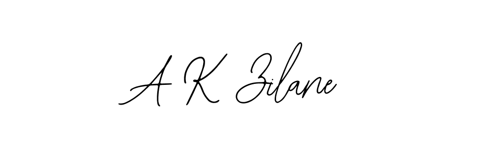 Bearetta-2O07w is a professional signature style that is perfect for those who want to add a touch of class to their signature. It is also a great choice for those who want to make their signature more unique. Get A K Zilane name to fancy signature for free. A K Zilane signature style 12 images and pictures png