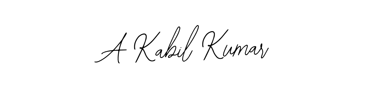 Also we have A Kabil Kumar name is the best signature style. Create professional handwritten signature collection using Bearetta-2O07w autograph style. A Kabil Kumar signature style 12 images and pictures png