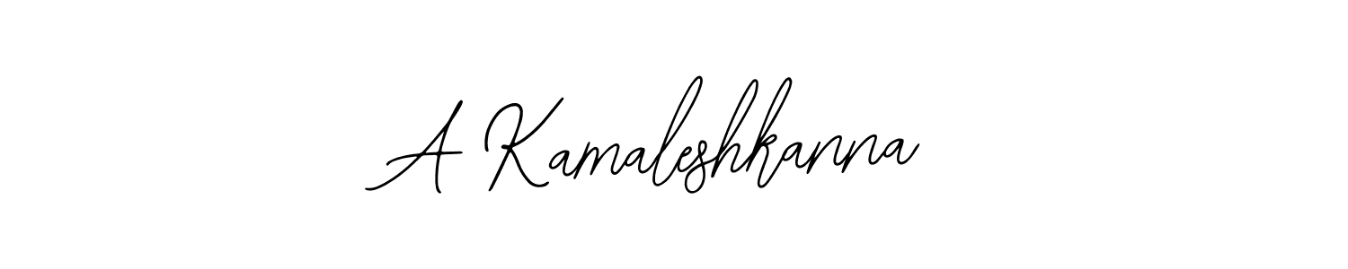 Bearetta-2O07w is a professional signature style that is perfect for those who want to add a touch of class to their signature. It is also a great choice for those who want to make their signature more unique. Get A Kamaleshkanna name to fancy signature for free. A Kamaleshkanna signature style 12 images and pictures png