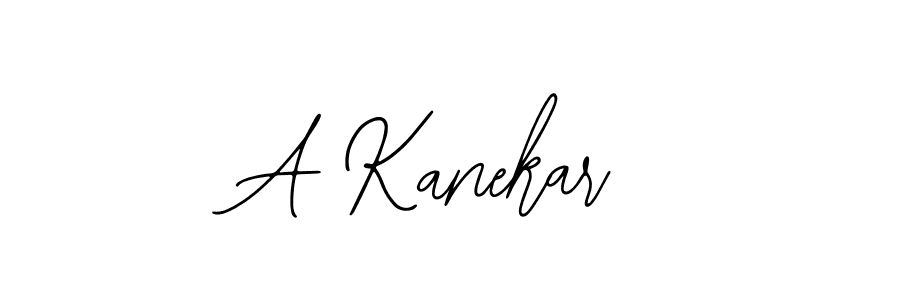 The best way (Bearetta-2O07w) to make a short signature is to pick only two or three words in your name. The name A Kanekar include a total of six letters. For converting this name. A Kanekar signature style 12 images and pictures png