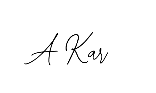 Use a signature maker to create a handwritten signature online. With this signature software, you can design (Bearetta-2O07w) your own signature for name A Kar. A Kar signature style 12 images and pictures png