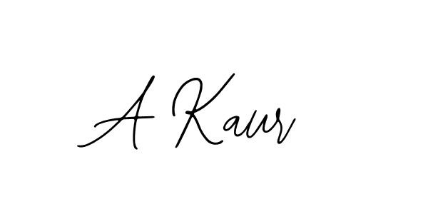 Also we have A Kaur name is the best signature style. Create professional handwritten signature collection using Bearetta-2O07w autograph style. A Kaur signature style 12 images and pictures png