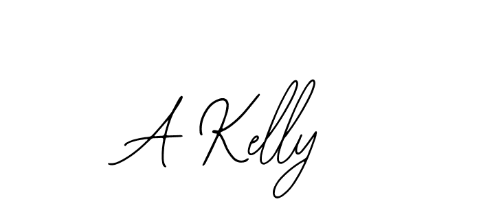 How to make A Kelly name signature. Use Bearetta-2O07w style for creating short signs online. This is the latest handwritten sign. A Kelly signature style 12 images and pictures png