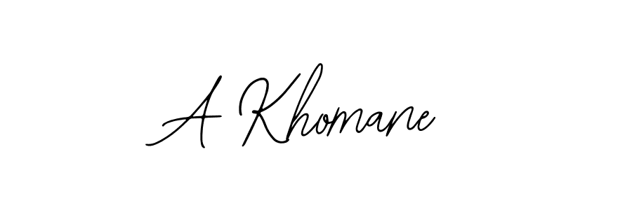 It looks lik you need a new signature style for name A Khomane. Design unique handwritten (Bearetta-2O07w) signature with our free signature maker in just a few clicks. A Khomane signature style 12 images and pictures png