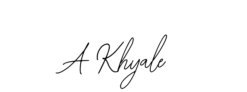 Similarly Bearetta-2O07w is the best handwritten signature design. Signature creator online .You can use it as an online autograph creator for name A Khyale. A Khyale signature style 12 images and pictures png