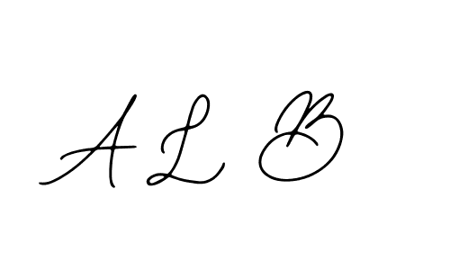 It looks lik you need a new signature style for name A L B. Design unique handwritten (Bearetta-2O07w) signature with our free signature maker in just a few clicks. A L B signature style 12 images and pictures png