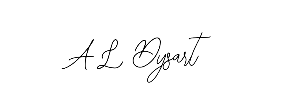 Design your own signature with our free online signature maker. With this signature software, you can create a handwritten (Bearetta-2O07w) signature for name A L Dysart. A L Dysart signature style 12 images and pictures png