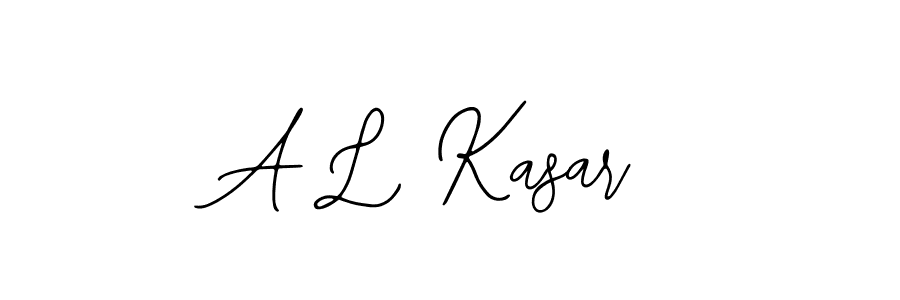 Use a signature maker to create a handwritten signature online. With this signature software, you can design (Bearetta-2O07w) your own signature for name A L Kasar. A L Kasar signature style 12 images and pictures png