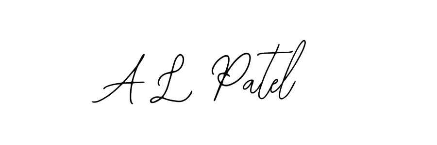 Design your own signature with our free online signature maker. With this signature software, you can create a handwritten (Bearetta-2O07w) signature for name A L Patel. A L Patel signature style 12 images and pictures png