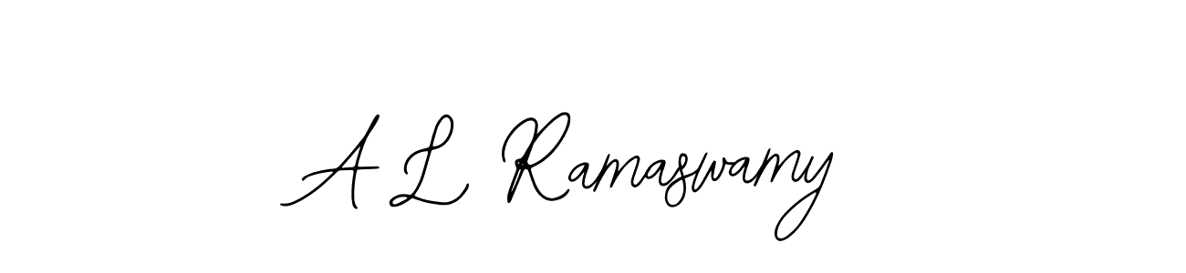 You can use this online signature creator to create a handwritten signature for the name A L Ramaswamy. This is the best online autograph maker. A L Ramaswamy signature style 12 images and pictures png