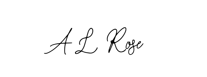 The best way (Bearetta-2O07w) to make a short signature is to pick only two or three words in your name. The name A L Rose include a total of six letters. For converting this name. A L Rose signature style 12 images and pictures png
