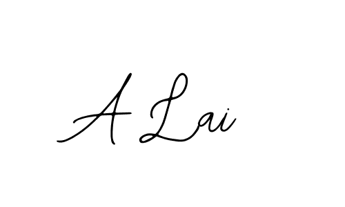 Create a beautiful signature design for name A Lai. With this signature (Bearetta-2O07w) fonts, you can make a handwritten signature for free. A Lai signature style 12 images and pictures png