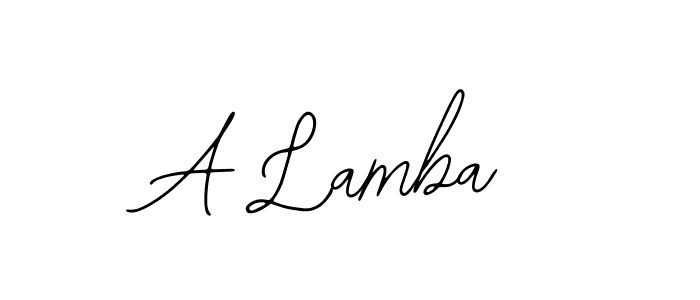 Once you've used our free online signature maker to create your best signature Bearetta-2O07w style, it's time to enjoy all of the benefits that A Lamba name signing documents. A Lamba signature style 12 images and pictures png