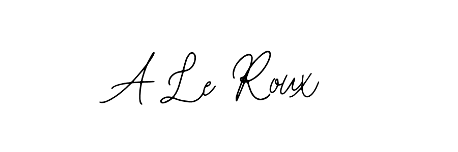 Make a beautiful signature design for name A Le Roux. With this signature (Bearetta-2O07w) style, you can create a handwritten signature for free. A Le Roux signature style 12 images and pictures png