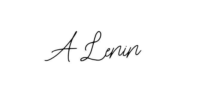 How to make A Lenin signature? Bearetta-2O07w is a professional autograph style. Create handwritten signature for A Lenin name. A Lenin signature style 12 images and pictures png