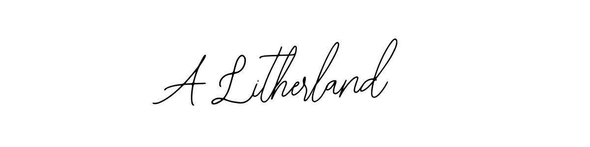 The best way (Bearetta-2O07w) to make a short signature is to pick only two or three words in your name. The name A Litherland include a total of six letters. For converting this name. A Litherland signature style 12 images and pictures png