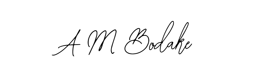 Make a beautiful signature design for name A M Bodake. Use this online signature maker to create a handwritten signature for free. A M Bodake signature style 12 images and pictures png