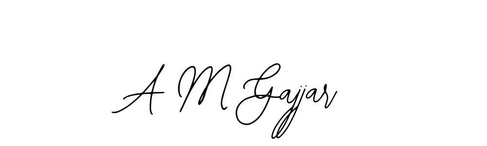 You can use this online signature creator to create a handwritten signature for the name A M Gajjar. This is the best online autograph maker. A M Gajjar signature style 12 images and pictures png