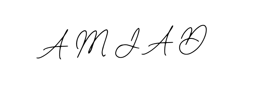 Make a beautiful signature design for name A M J A D. Use this online signature maker to create a handwritten signature for free. A M J A D signature style 12 images and pictures png
