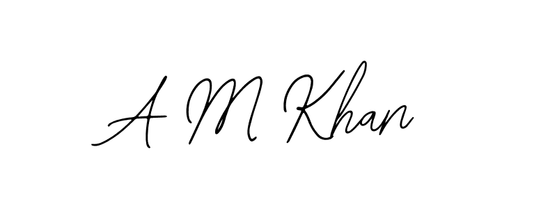 It looks lik you need a new signature style for name A M Khan. Design unique handwritten (Bearetta-2O07w) signature with our free signature maker in just a few clicks. A M Khan signature style 12 images and pictures png