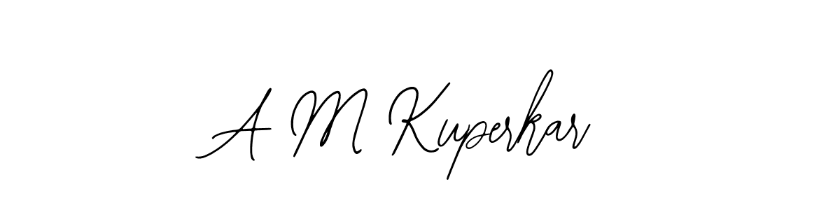 How to Draw A M Kuperkar signature style? Bearetta-2O07w is a latest design signature styles for name A M Kuperkar. A M Kuperkar signature style 12 images and pictures png