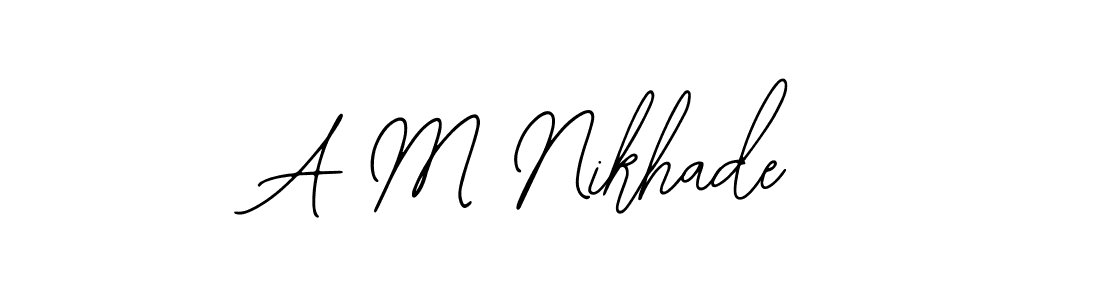 Here are the top 10 professional signature styles for the name A M Nikhade. These are the best autograph styles you can use for your name. A M Nikhade signature style 12 images and pictures png